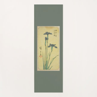 TAPIS DE YOGA IRIS ET NUAGES JAPONAIS NOM PERSONNA