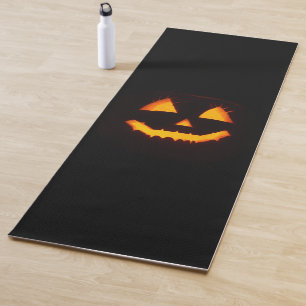 Tapis De Yoga Jack-o'-lantern éclairé