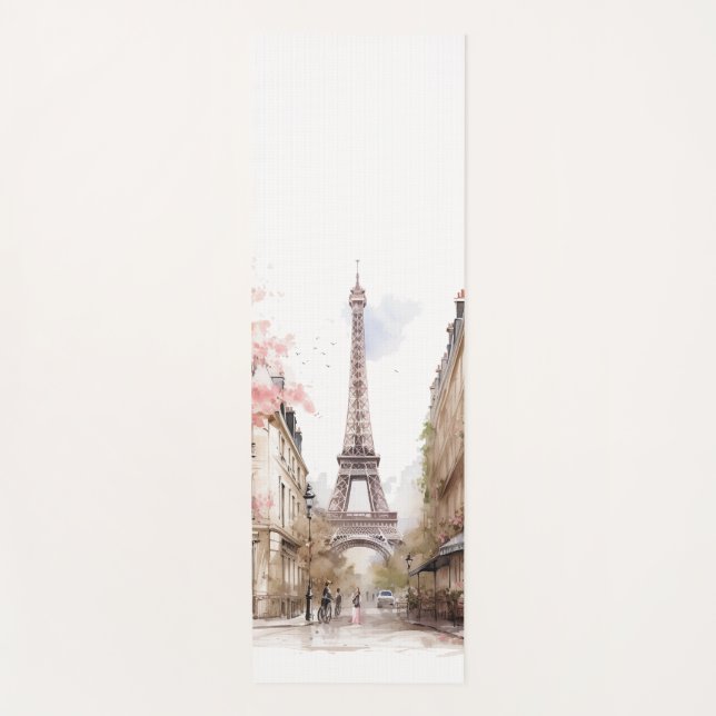 Tapis De Yoga J'aime Paris (Devant)