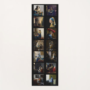 Tapis De Yoga Johannes Vermeer - Grille des chefs-d'oeuvre