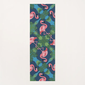 Tapis De Yoga Joli motif flamant rose