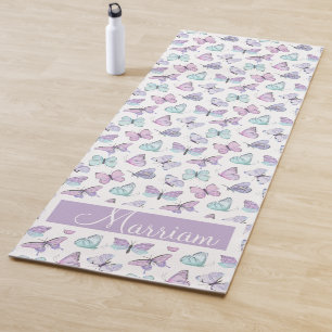 Tapis De Yoga Joli Motif papillon