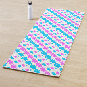 Tapis De Yoga Joli robot motif de famille