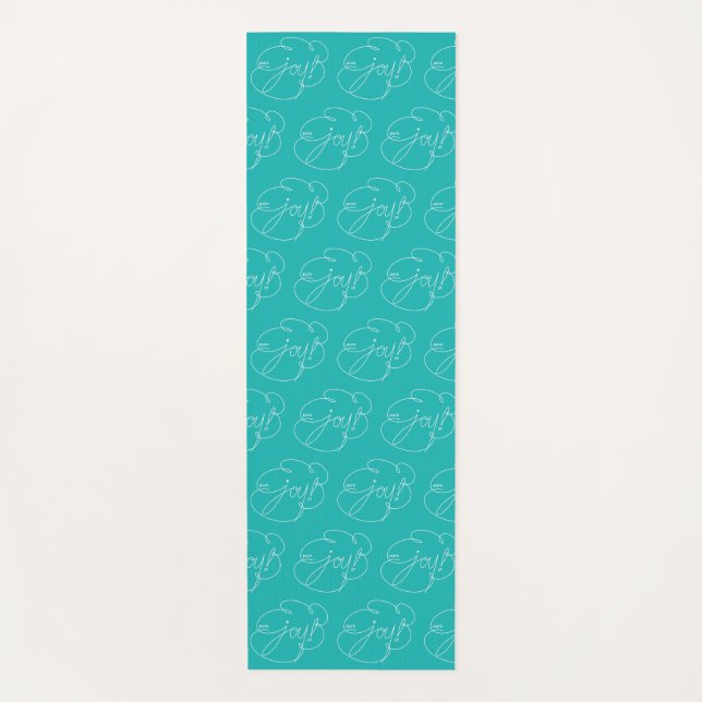 Tapis De Yoga JOY pur - Nuage gras - W (Devant)