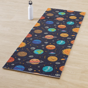 Tapis De Yoga Joyeuses planètes Yoga Mat