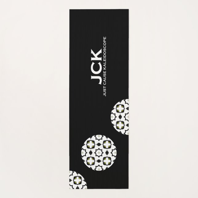 Tapis De Yoga Kaléidoscope du premier volume dix-huit (Dos)