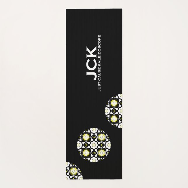 Tapis De Yoga Kaléidoscope du premier volume dix-neuf (Dos)