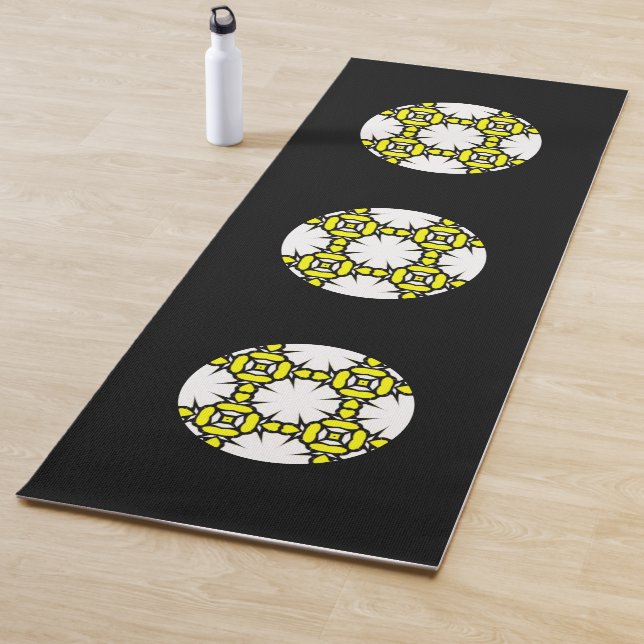 Tapis De Yoga Kaléidoscope du premier volume vingt-huit (En situation)