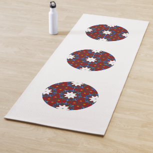 Tapis De Yoga Kaléidoscope du quatrième volume art vingt-six