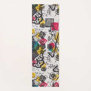 Tapis De Yoga Kandinsky Small Worlds V Classic Abstrait