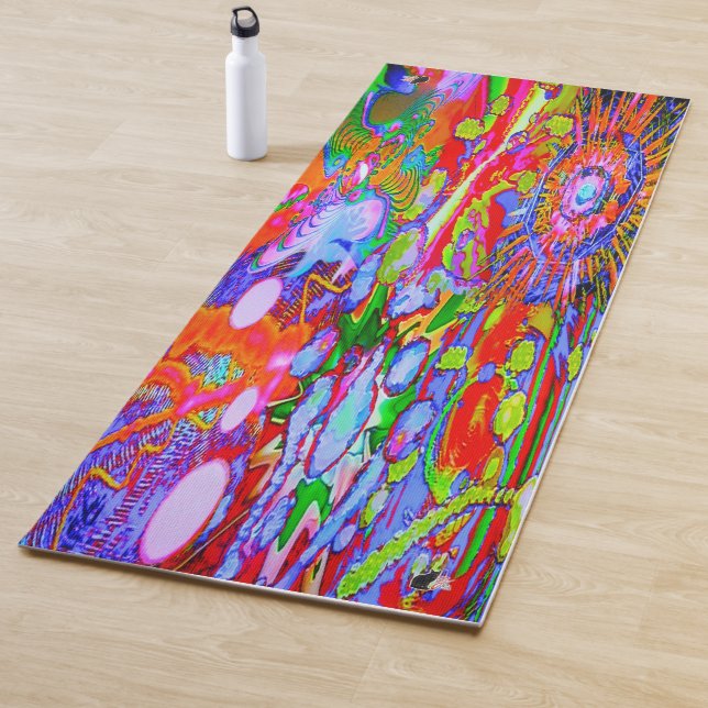 Tapis De Yoga KCLS Wild Yoga Mat (En situation)