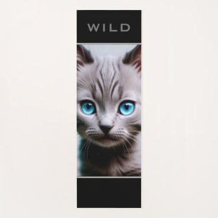 Tapis De Yoga Kitten Gris Sauvage - Yoga Mat
