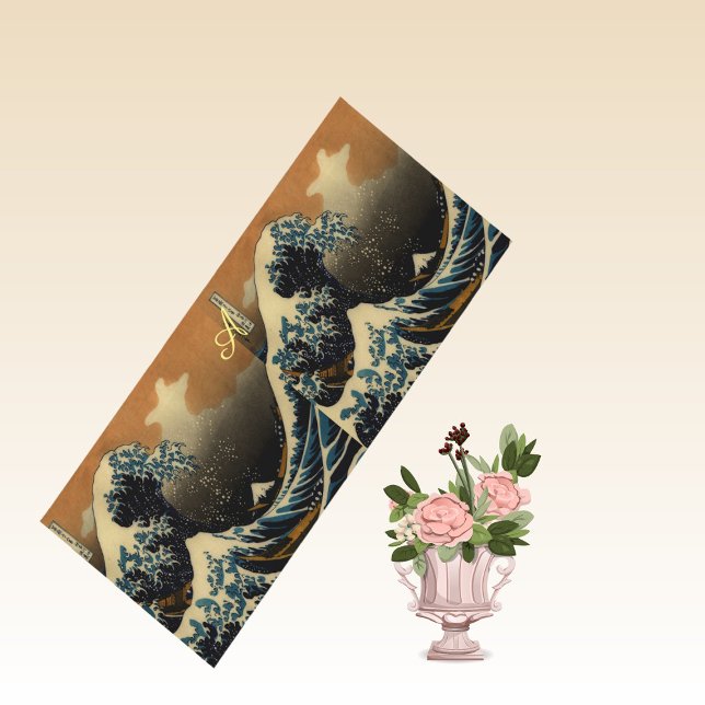 Tapis De Yoga La Grande Vague de Kanagawa Artiste japonais Vinta (Créateur téléchargé)