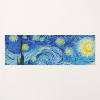Tapis De Yoga La Nuit étoilée de Vincent Van Gogh