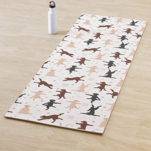 Tapis De Yoga Labrador Retriever dog Yoga Mat
