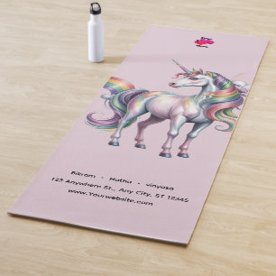 Tapis De Yoga L'anniversaire magique de Luna Rainbow