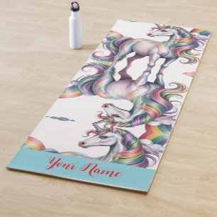 Tapis De Yoga L'anniversaire magique de Luna Rainbow