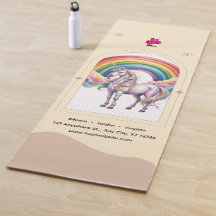 Tapis De Yoga L'anniversaire magique de Luna Rainbow