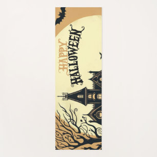 Tapis De Yoga L'art d'Halloween vintage