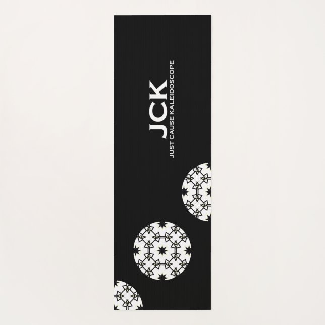 Tapis De Yoga L'art kaléidoscope du premier volume quatorze (Dos)