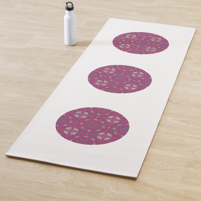 Tapis De Yoga L'art kaléidoscope du volume neuf dix-huit (En situation)
