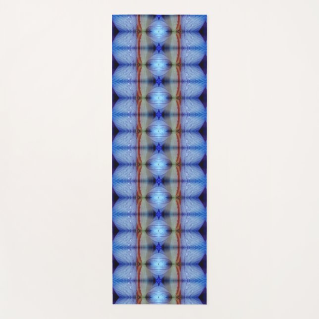 Tapis De Yoga Lavande Crocus Ikat 5 Recoleta (Devant)