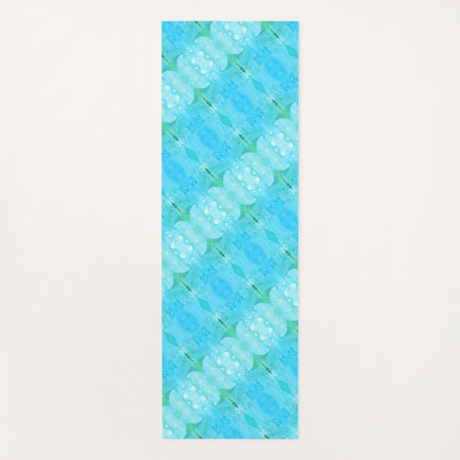 Tapis De Yoga Lavande Crocus x GL 3 Ikat  (Devant)