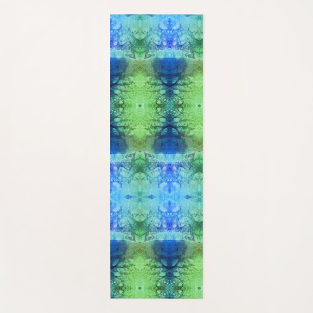 Tapis De Yoga Lavenders X GL Ikat 8 (Devant)