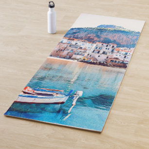 Tapis De Yoga ldp CEFALÙ - Sicile - plage - panorama