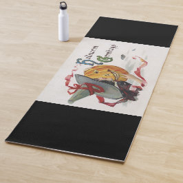Tapis De Yoga Le baiser de la sorcière : Jack-o'-lantern à Hallo