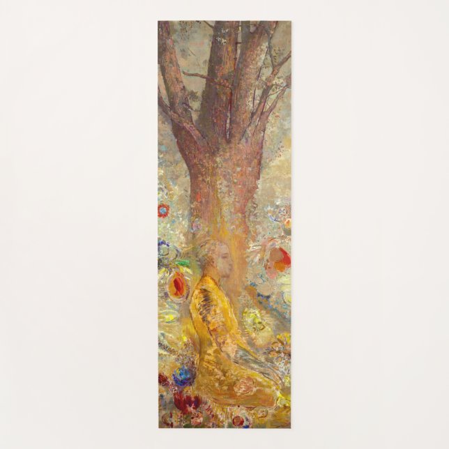 Tapis De Yoga Le Bouddha | Odilon Redon | (Devant)