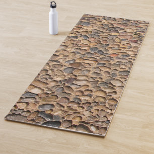 Tapis De Yoga Le caillou de nature lapide la photo