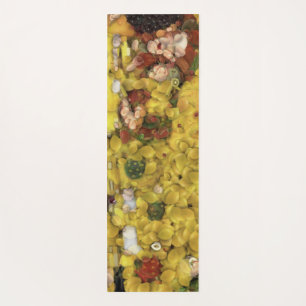 Tapis De Yoga Le Citron Baiser Légumes Découpage Spoof Art