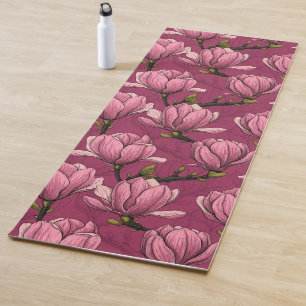 Tapis De Yoga Le jardin de Magnolia
