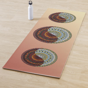 Tapis De Yoga Le paradis et l'enfer Mandala Yoga Mat