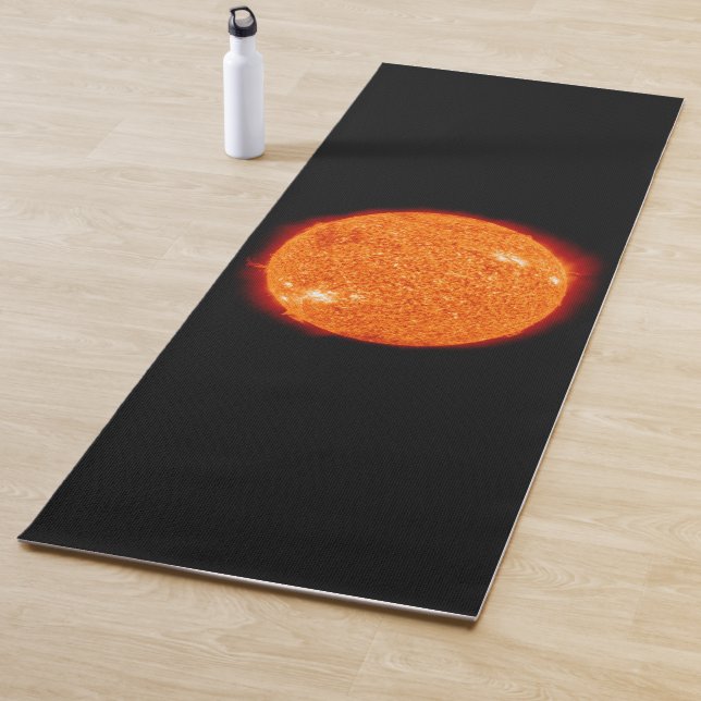 Tapis De Yoga Le Soleil (Image depuis l'espace) (En situation)