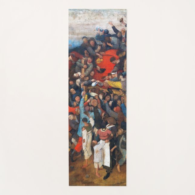 Tapis De Yoga Le vin de Saint Martin, Pieter Bruegel (Devant)