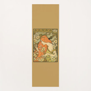 Tapis De Yoga L'Ermitage Française Nouveau Femme dans le champ d