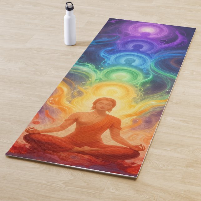 Tapis De Yoga Les 7 chakras (En situation)