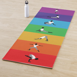Tapis De Yoga Les couleurs de Chakra