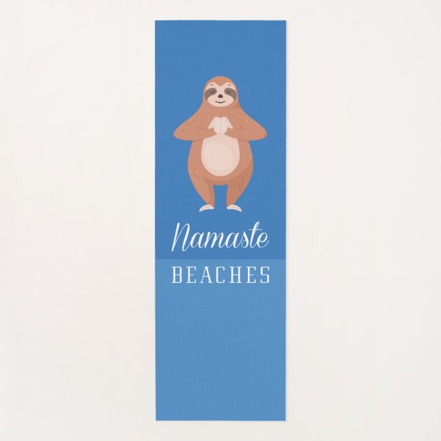 Tapis De Yoga Les plages de Namaste (Devant)