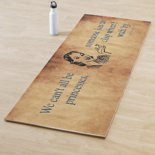 Tapis De Yoga Les princesses de SlipperyJoe applaudissent affich