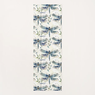 Tapis De Yoga Libellules bleues