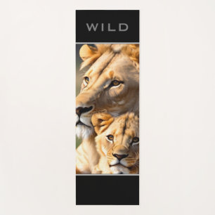 Tapis De Yoga Lion sauvage - Yoga Mat