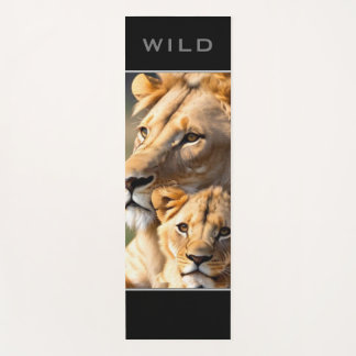 Tapis De Yoga Lion sauvage - Yoga Mat