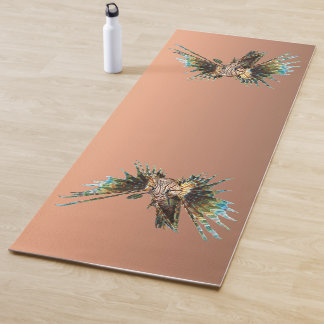 Tapis De Yoga Lionfish - Abstract Design - Cut out of a photo | 