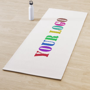 Tapis De Yoga Logo de l'entreprise personnalisée ou photo Yoga M
