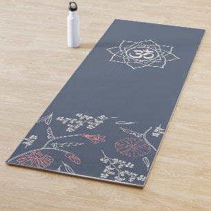 Tapis De Yoga Logo de Personnaliser Om Yoga Studio