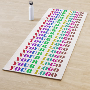 Tapis De Yoga Logo d'entreprise personnalisé Votre chat de Yoga 