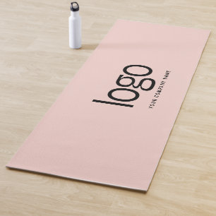 Tapis De Yoga Logo et Texte Promotionnel d'Entreprise